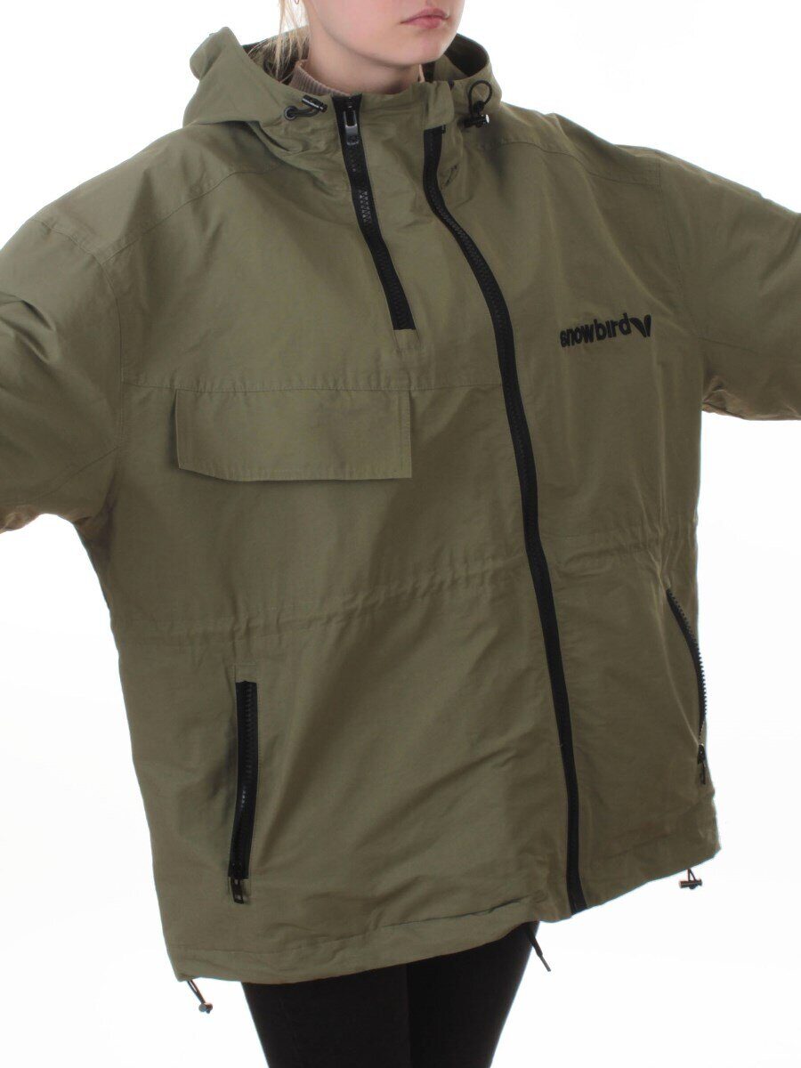 3103 GREEN Куртка демисезонная женская (100 гр. холлофайбер)