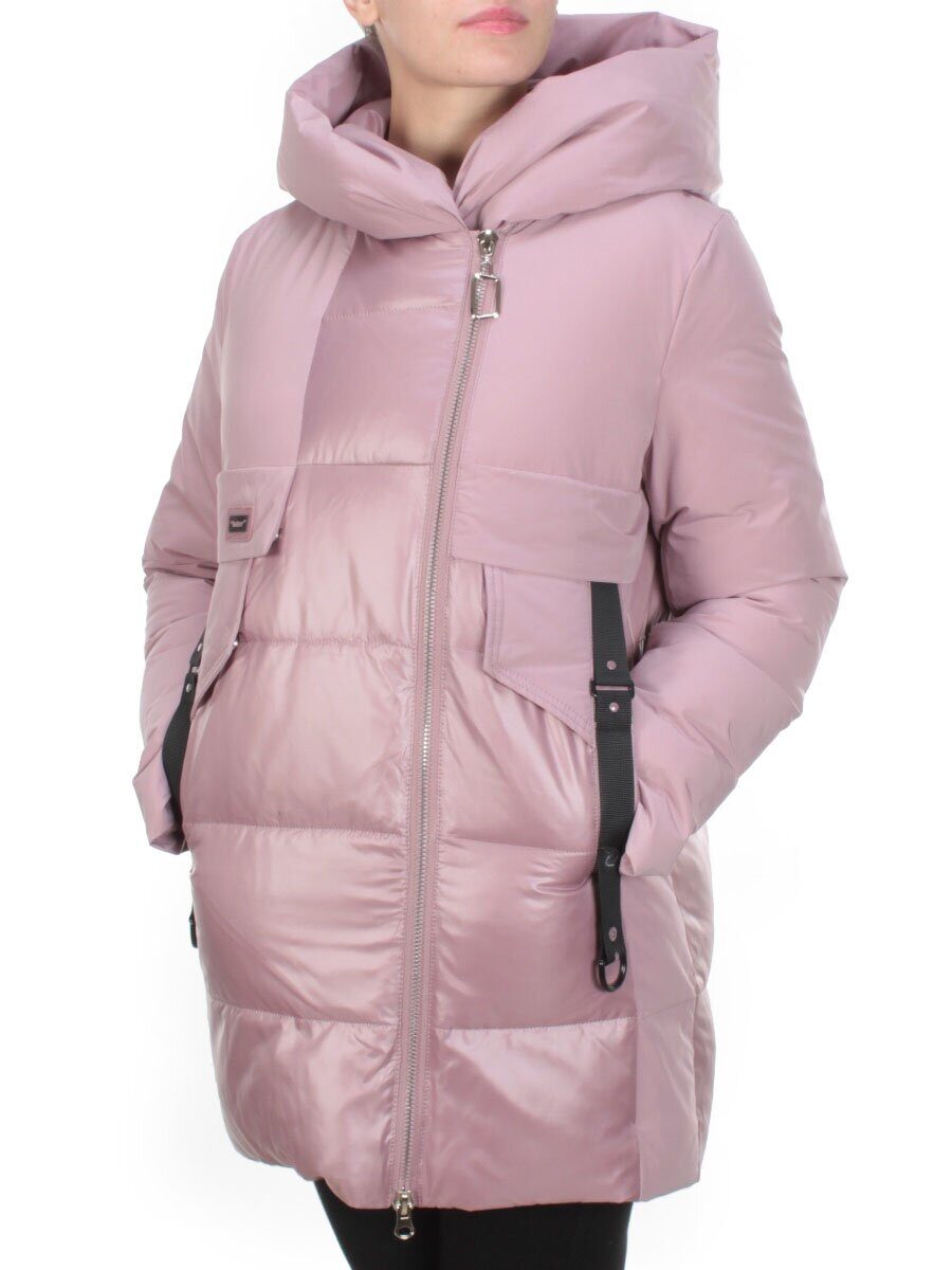YM2115 PINK Куртка зимняя женская MAYYIYA (200 гр. холлофайбера)