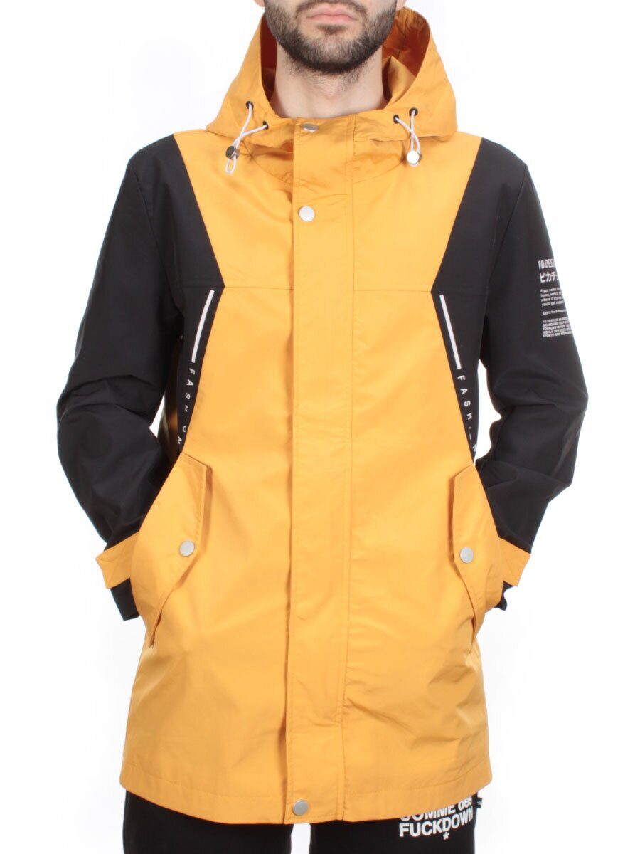 350 YELLOW Ветровка мужская FASHION (100% полиэстер)