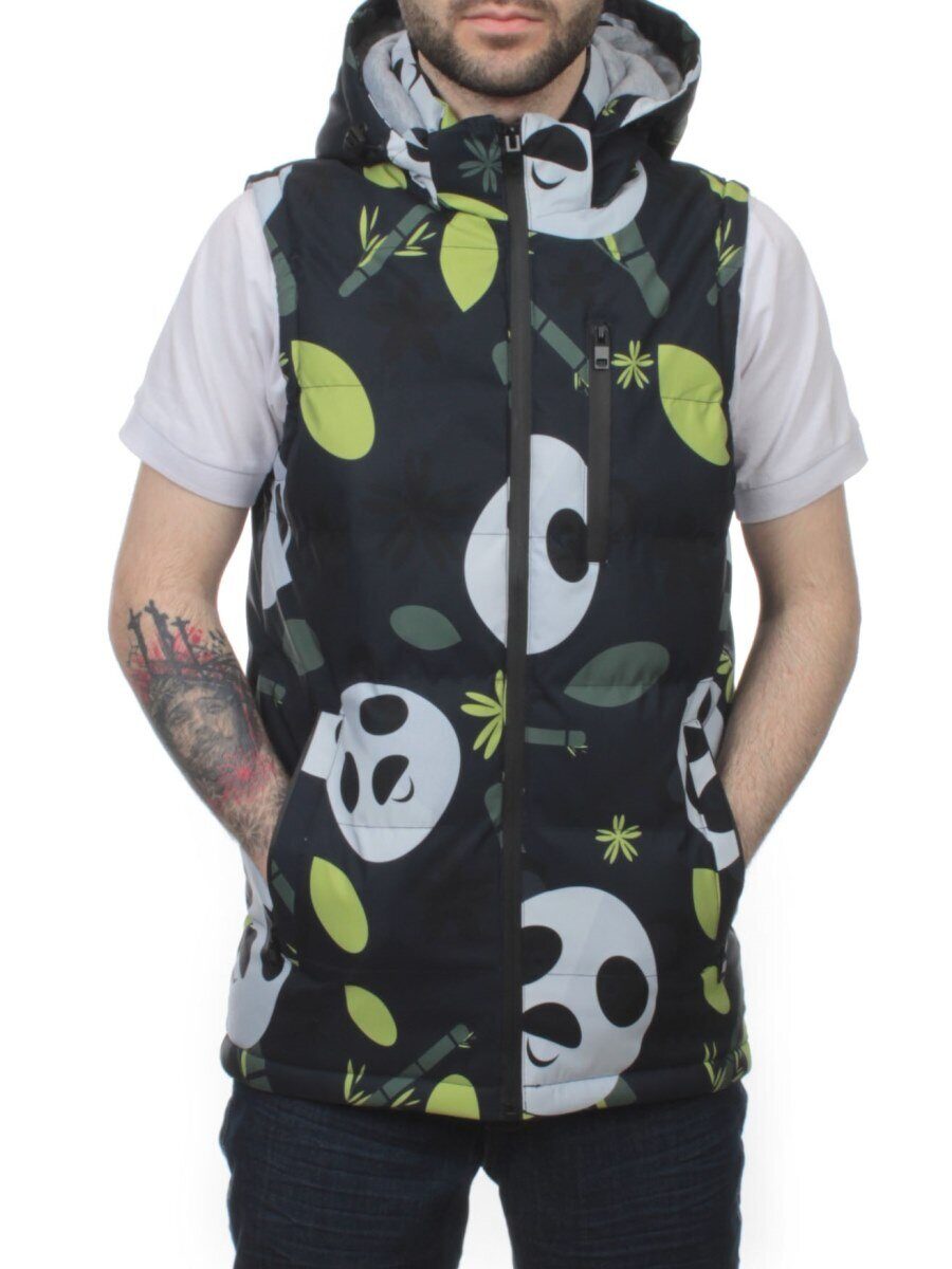 2119 DK. BLUE Жилет мужской (100 гр. синтепон)