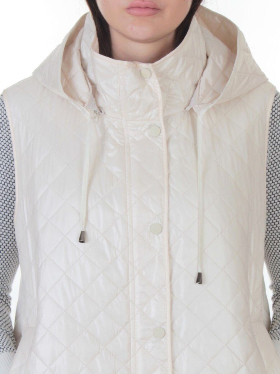 802 LT. BEIGE Жилет утепленный женский (50 гр. синтепон)