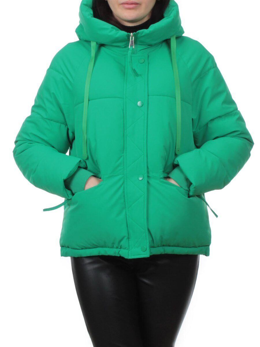 A2301 GREEN Куртка зимняя женская (150 гр. холлофайбер)