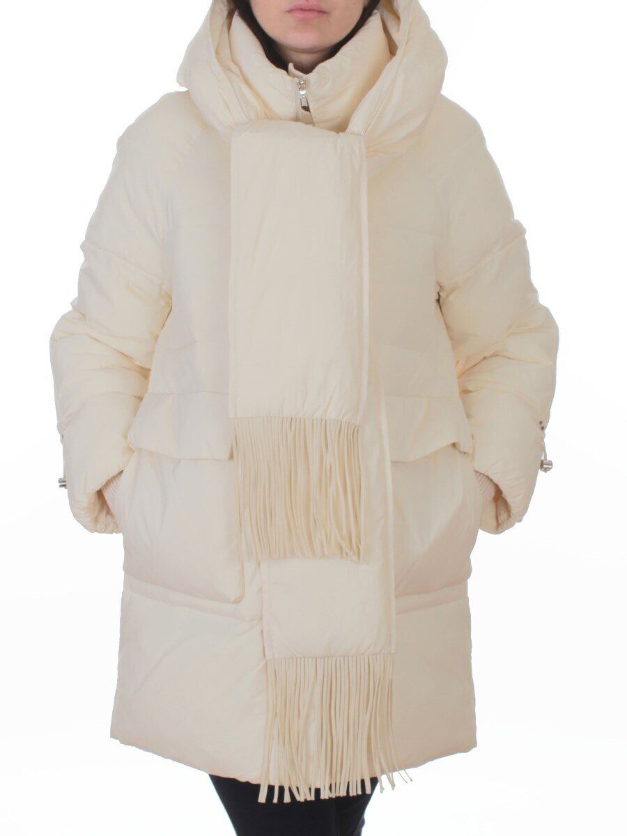 H781 MILK Куртка зимняя женская (200 гр. холлофайбер)