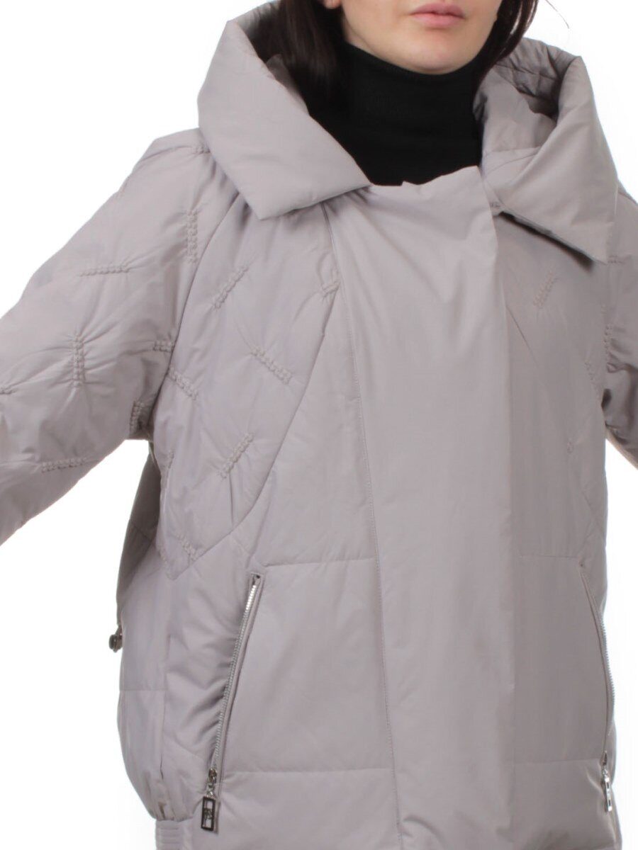 903 GRAY BEIGE Куртка демисезонная женская (100 гр. синтепон)