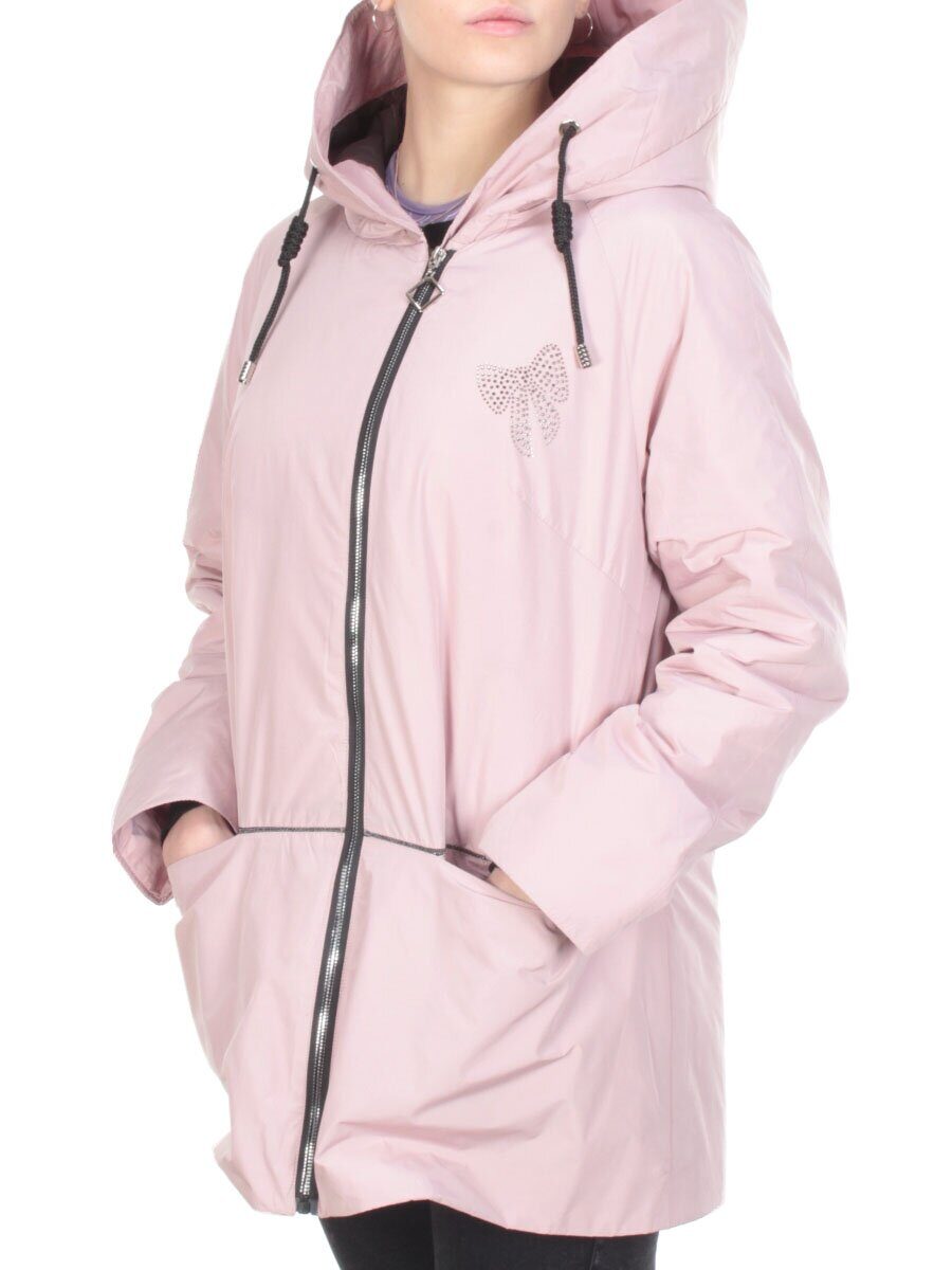 6233-2 PINK Куртка демисезонная женская AMAZING (100 гр.синтепона)