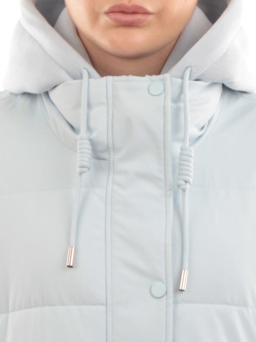 H24-088 LT. BLUE Куртка демисезонная женская (120 гр. холлофайбер)