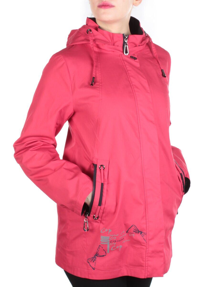 F654 CRIMSON Ветровка женская CO-COCOPINE (85% хлопок, 15% полиэстер)
