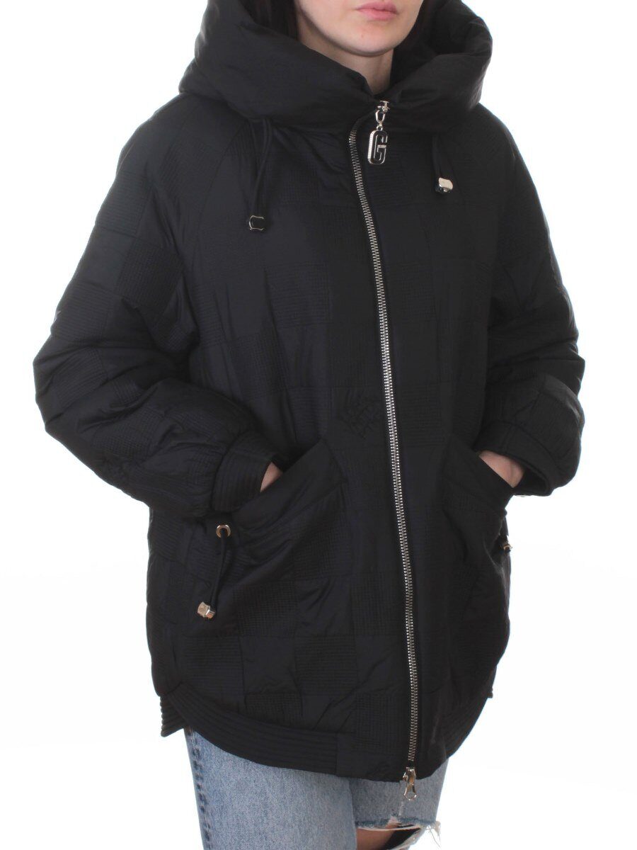 A05 BLACK Куртка стеганая зимняя женская (150 гр. холлофайбер)