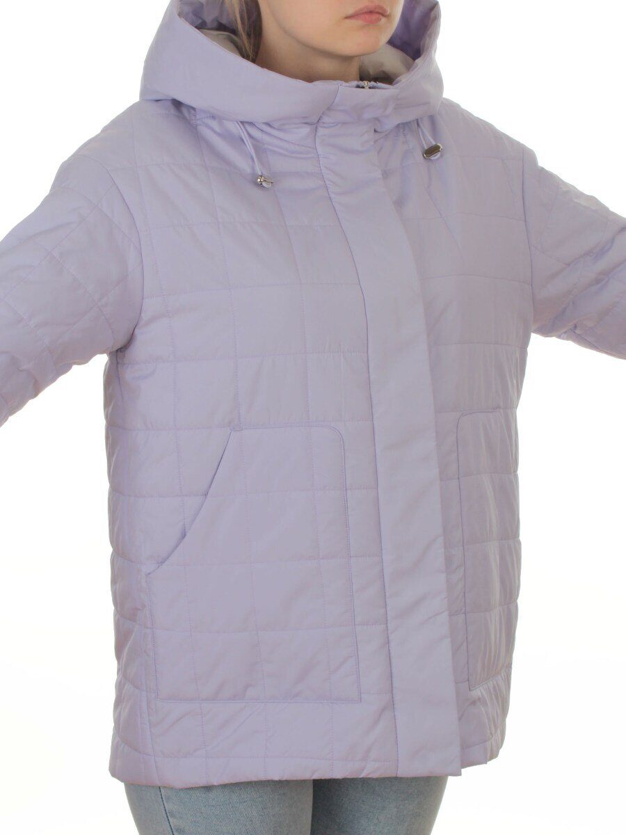 9607 LILAC Куртка стеганная демисезонная женская (100 гр. холлофайбер)
