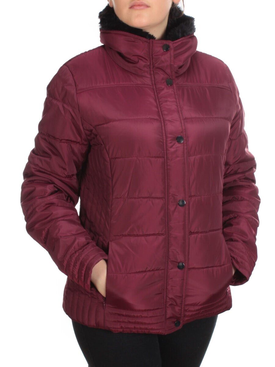 B-12 WINE Куртка зимняя женская NO NAME (100 гр. холлофайбер)