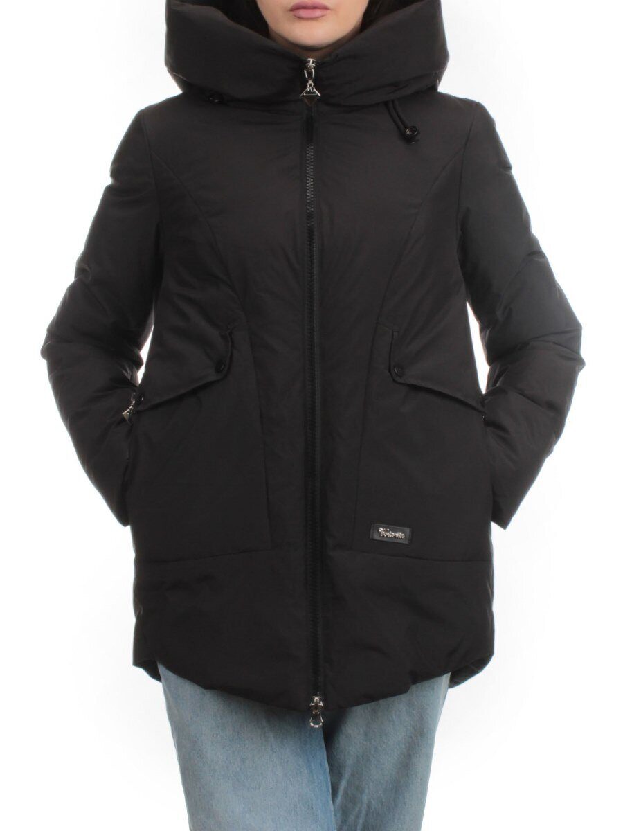 290 BLACK Куртка зимняя женская (150 гр. холлофайбер)