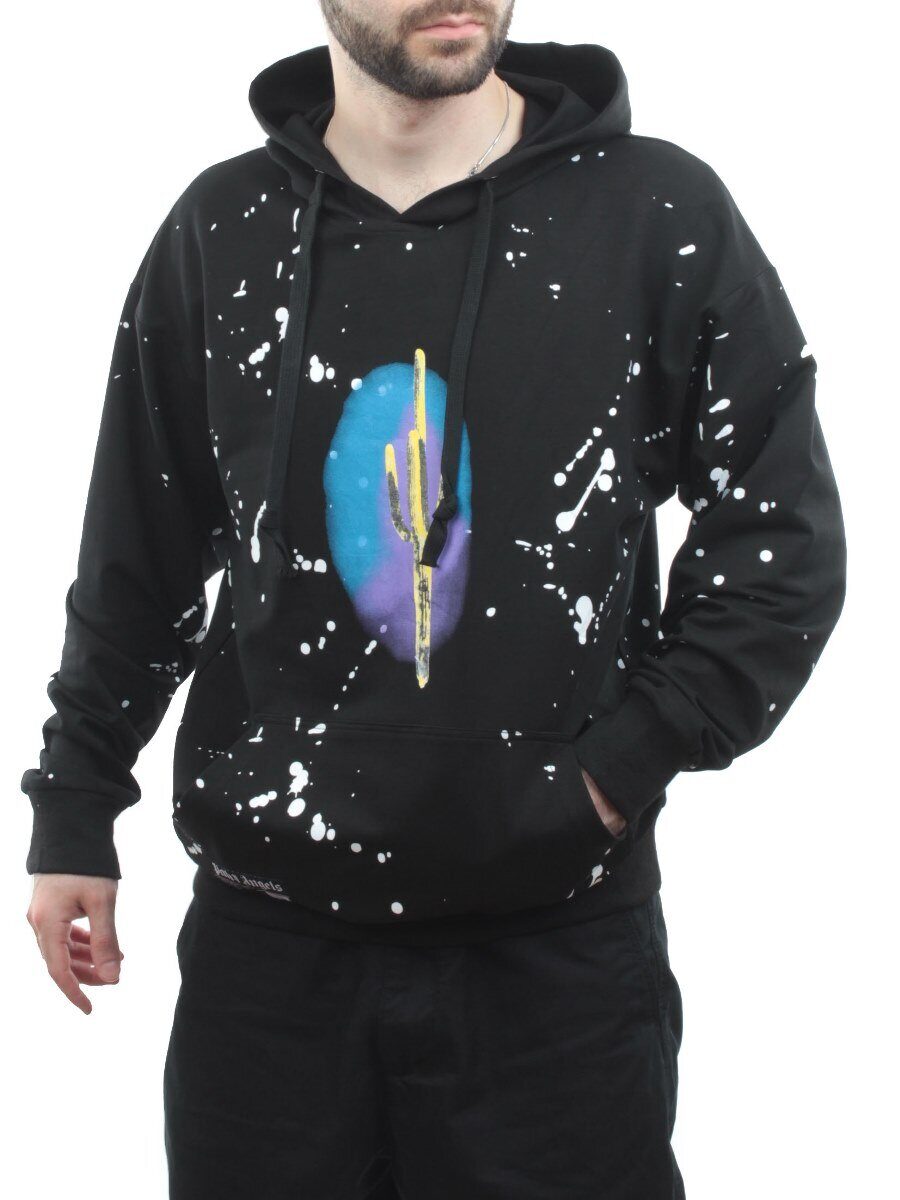 2022 BLACK Толстовка мужская (75% хлопок, 20% полиэстер, 5% спандекс)