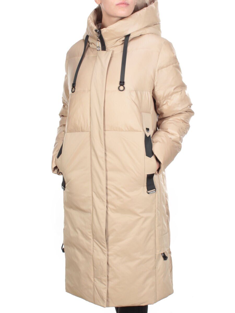 2211 BEIGE Пальто зимнее женское LYDIA (200 гр. холлофайбер)