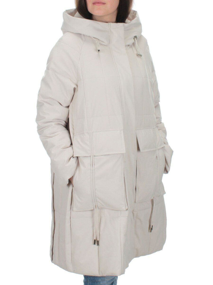 22-110 LT.BEIGE Куртка зимняя облегченная женская (150 гр. холлофайбер)