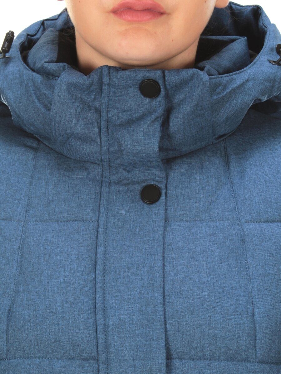 350 BLUE Пальто женское зимнее (200 гр. холлофайбера)