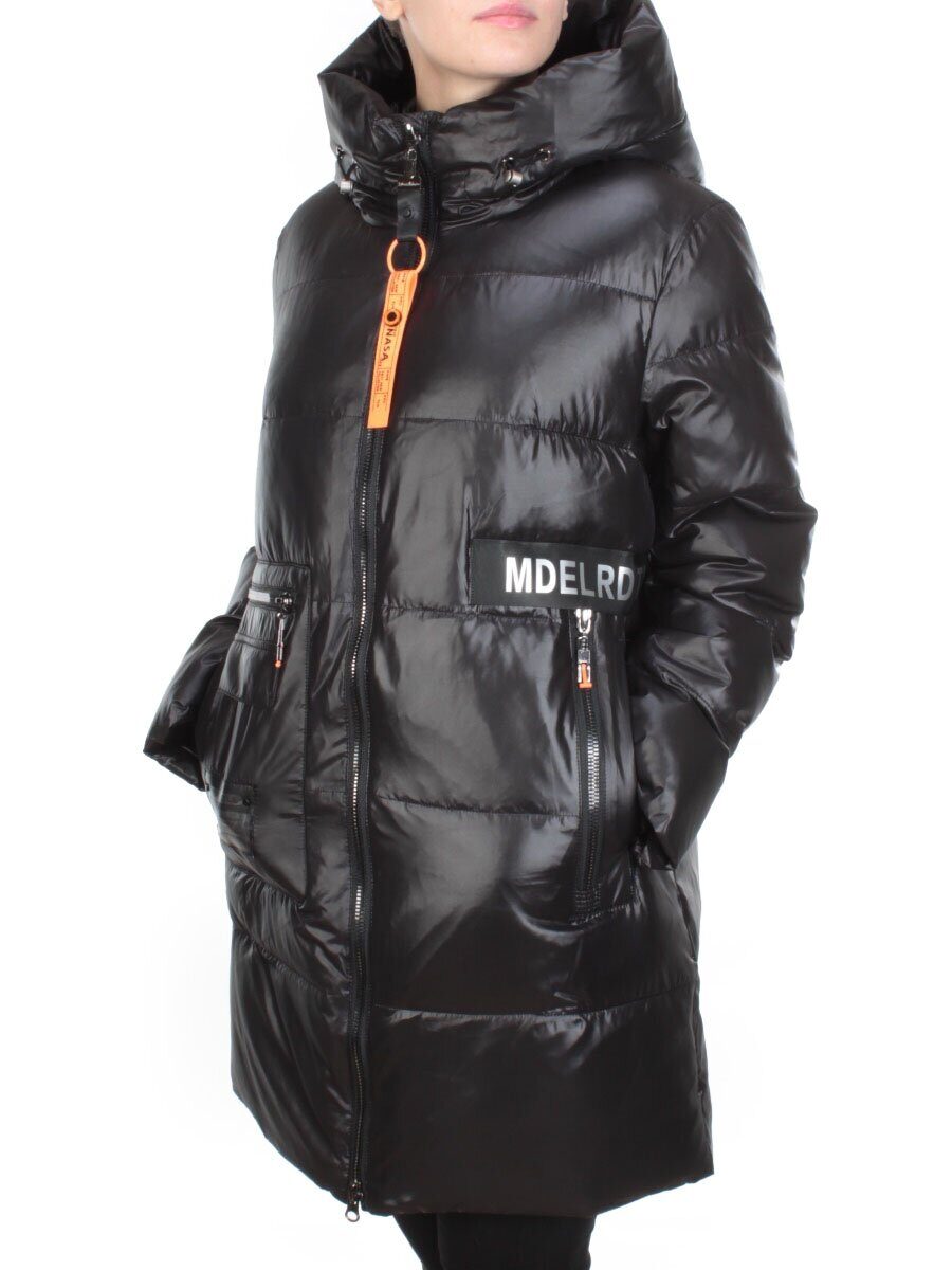 YR-980 BLACK Куртка зимняя женская АЛИСА (200 гр. холлофайбера)