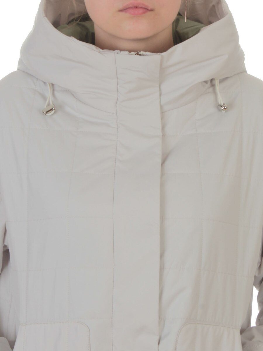 9607 MILK Куртка стеганная демисезонная женская (100 гр. холлофайбер)