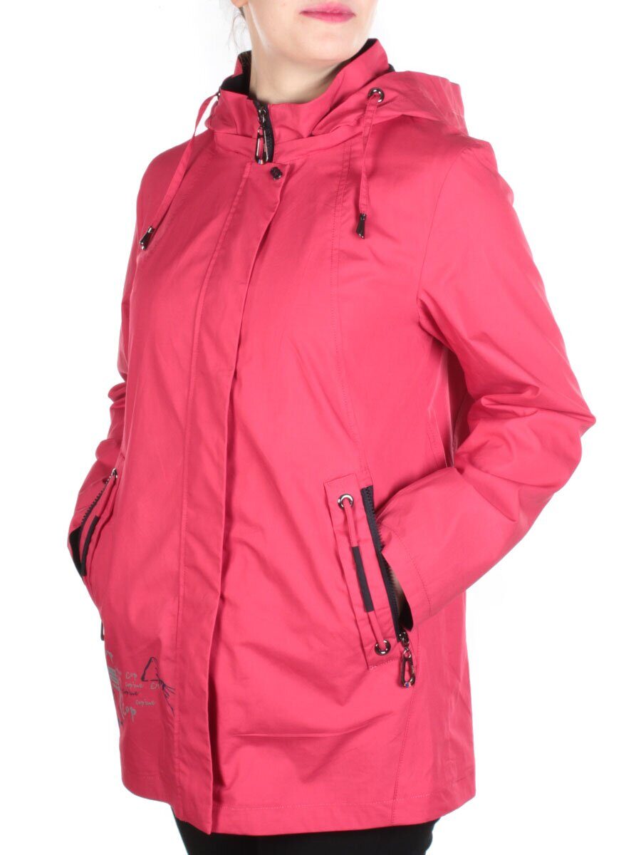 F654 CRIMSON Ветровка женская CO-COCOPINE (85% хлопок, 15% полиэстер)