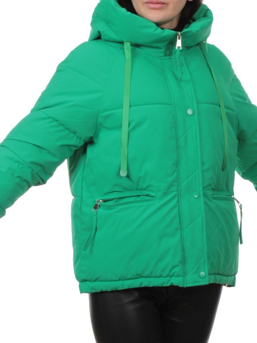 A2301 GREEN Куртка зимняя женская (150 гр. холлофайбер)
