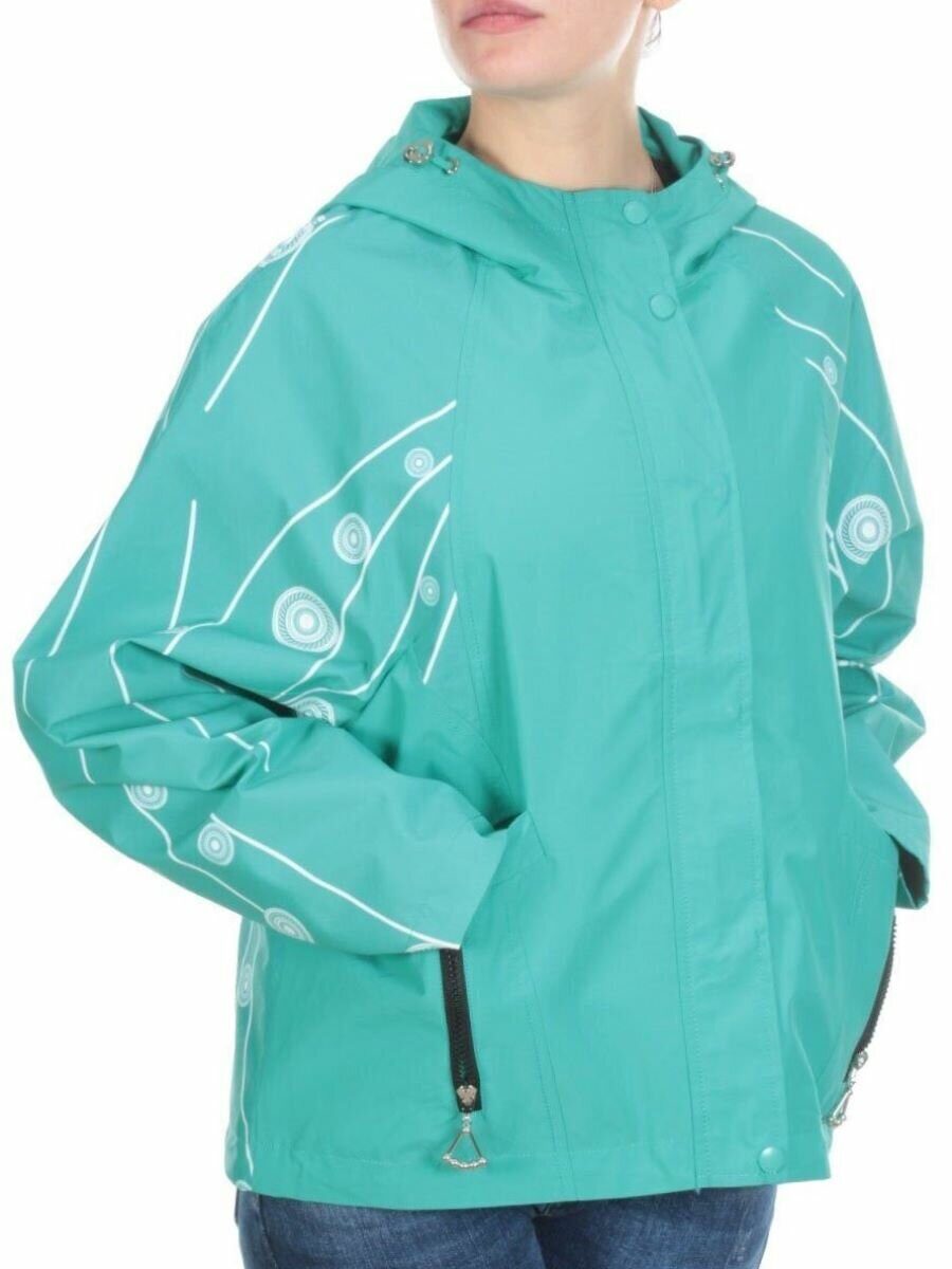 F2088 GREEN Ветровка женская MARIA (65%хлопок 35% полиэстер)