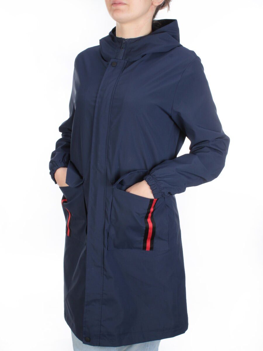 908 DK. BLUE Ветровка женская NANOGUE (100% полиэстер)