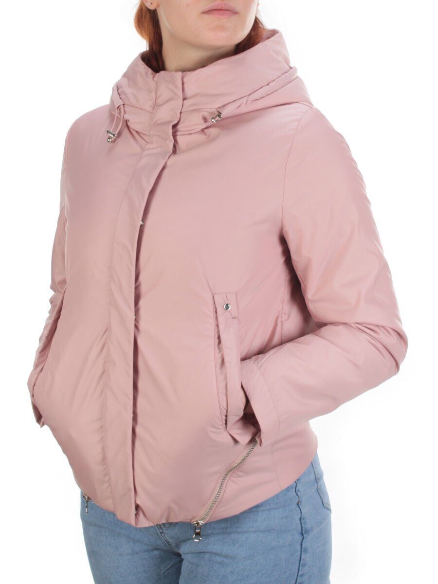 GWC21031P PINK Куртка демисезонная женская (100 гр. синтепон) PURELIFE