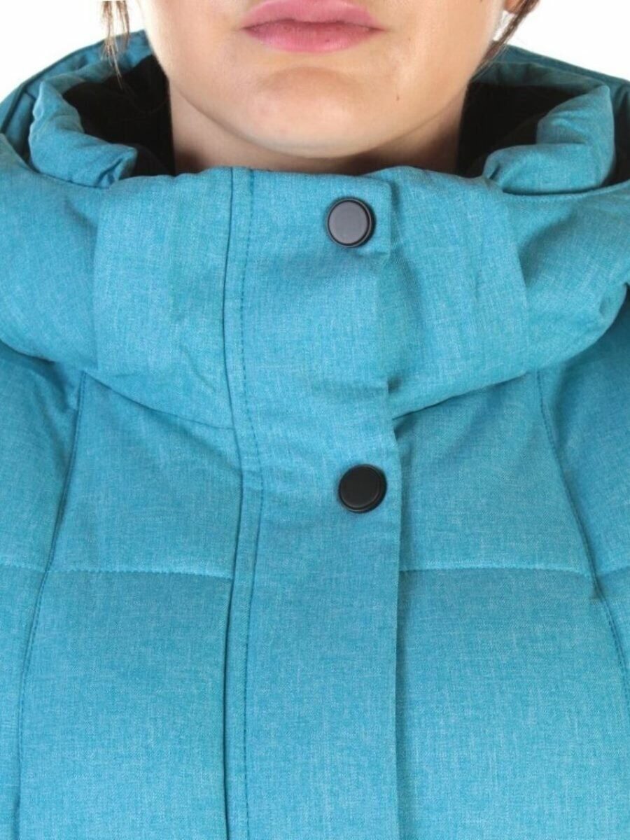 350 LT. BLUE Пальто женское зимнее (200 гр. холлофайбера)