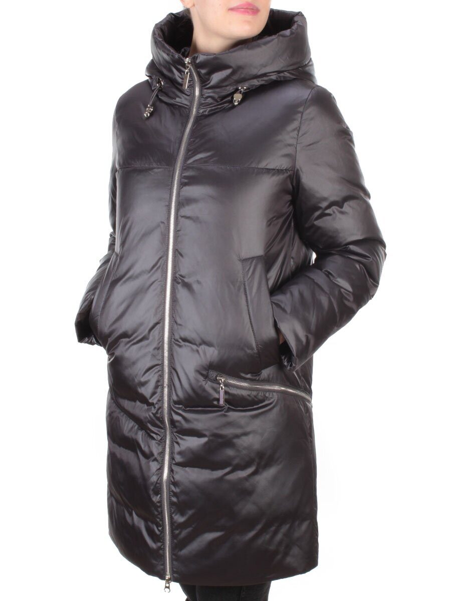 GWD21530P DARK GRAY Пальто зимнее женское PURELIFE (200 гр. холлофайбер)