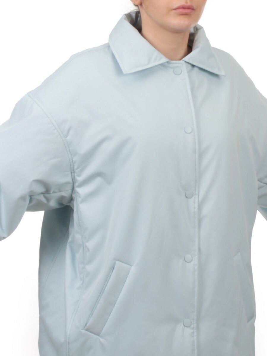 H24-216 LT. BLUE Куртка демисезонная женская (100 гр. синтепон)