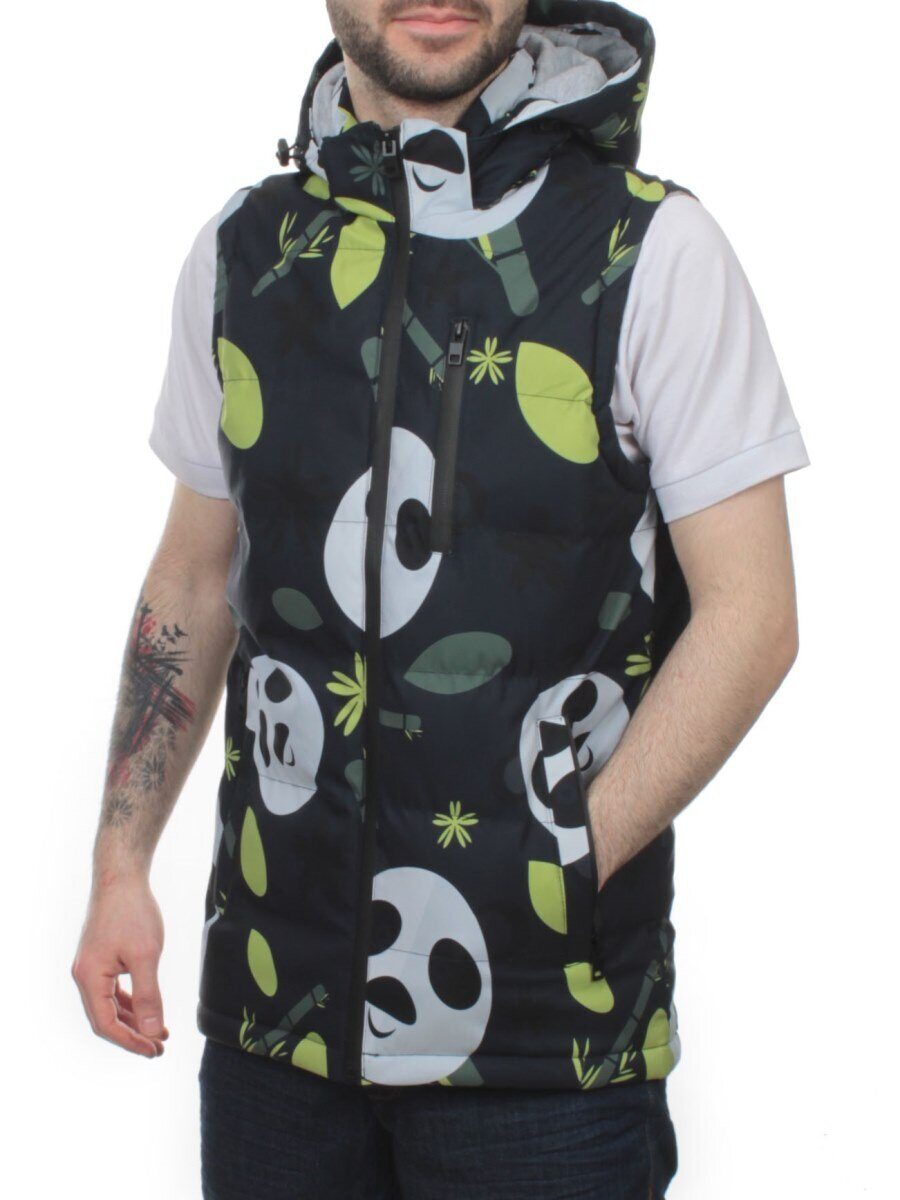 2119 DK. BLUE Жилет мужской (100 гр. синтепон)