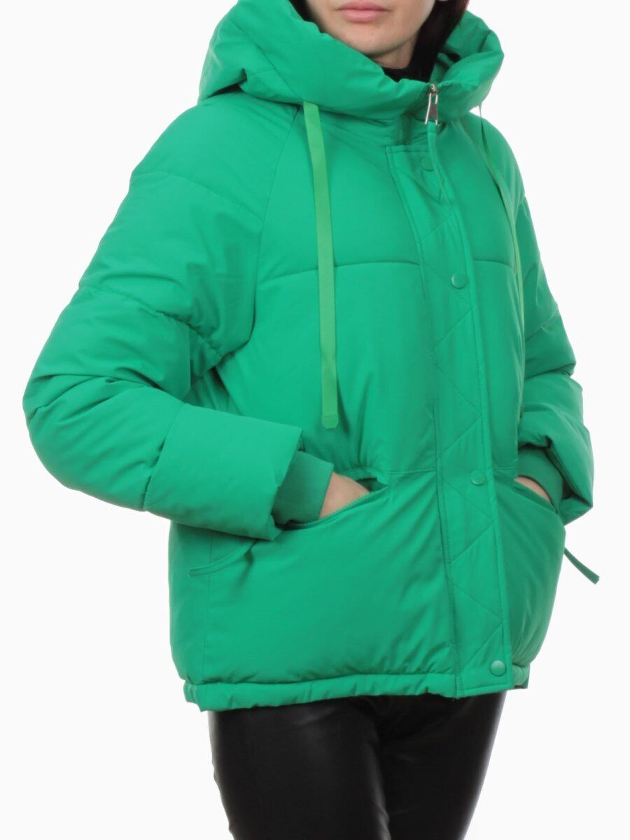 A2301 GREEN Куртка зимняя женская (150 гр. холлофайбер)