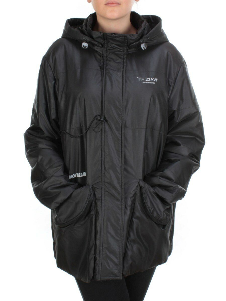 10 BLACK Куртка демисезонная женская (100 гр. синтепон)