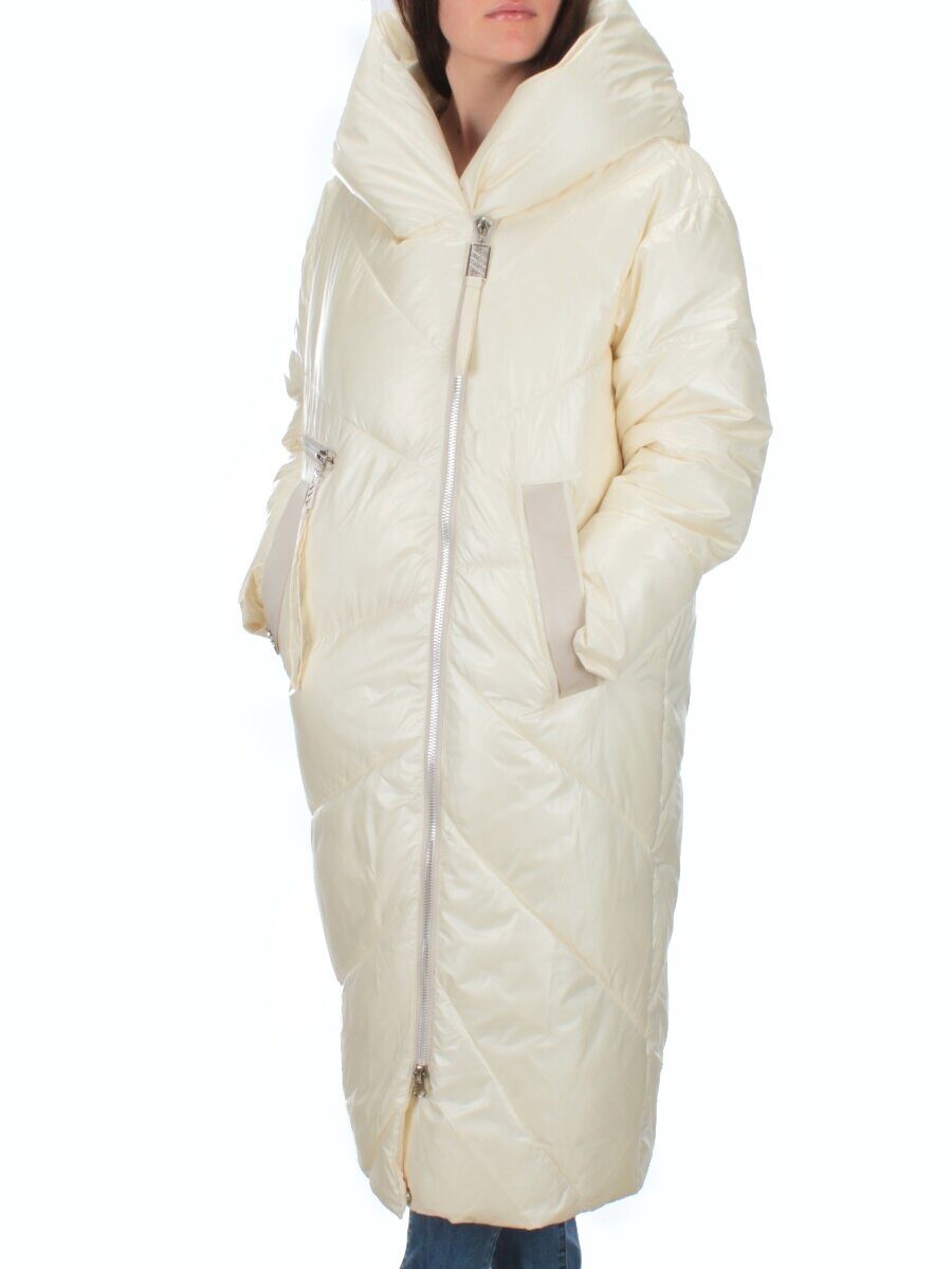 22-185 MILK Пальто зимнее женское (200 гр. холлофайбер)