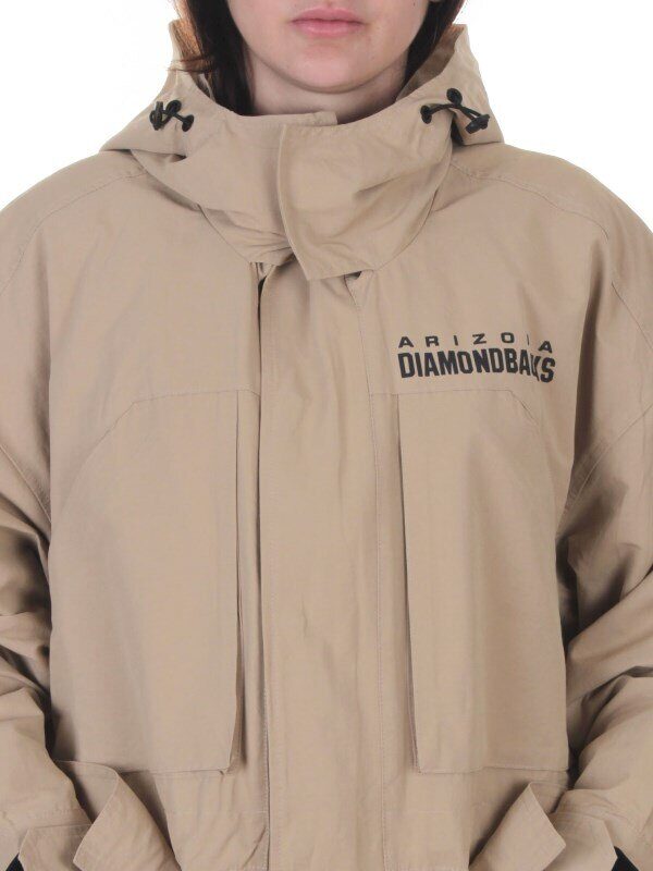 3106 BEIGE Куртка демисезонная женская (100 гр. холлофайбер)