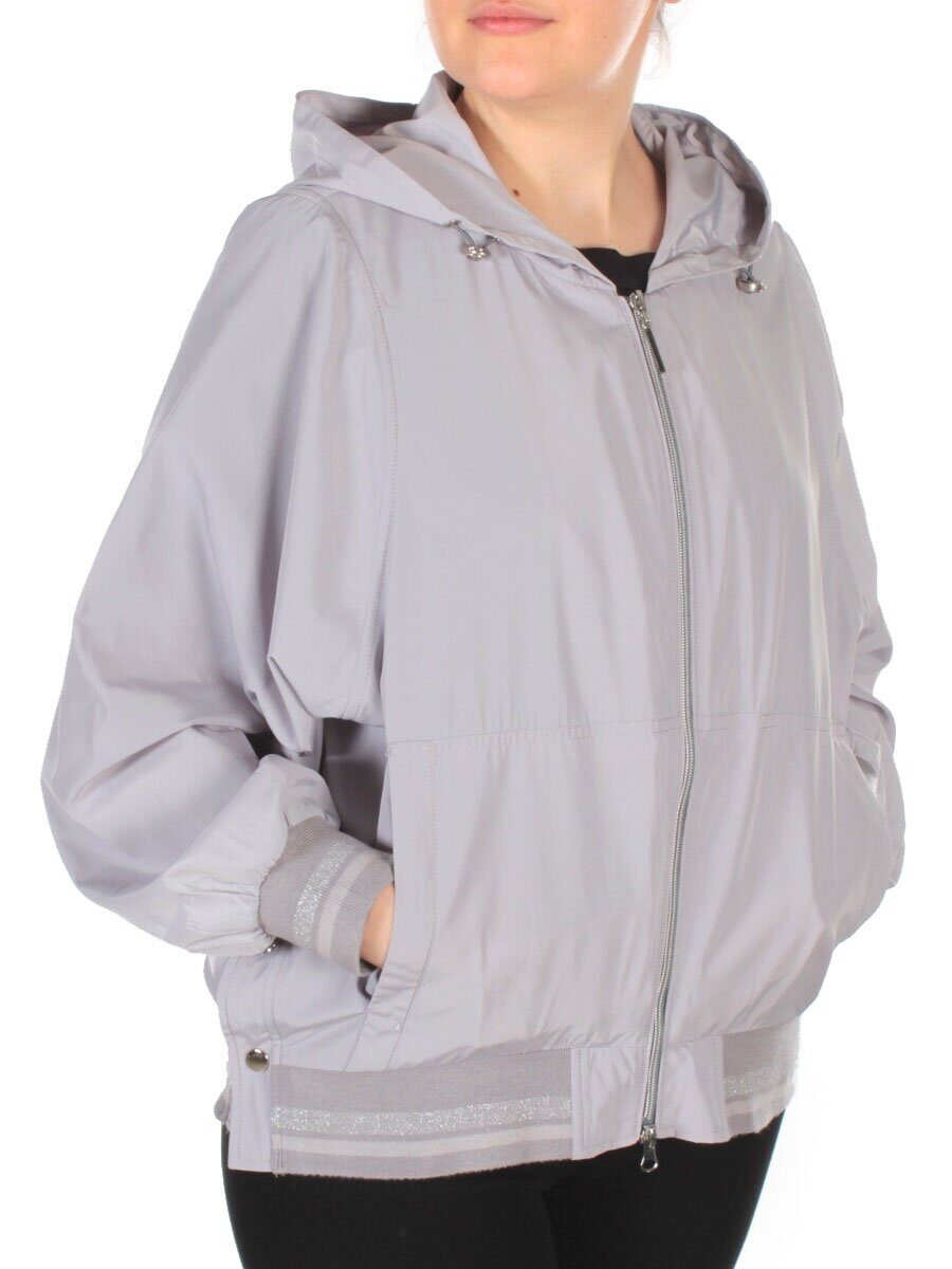 9711/-32 LT. GREY Ветровка женская RIKA (полиэстер)