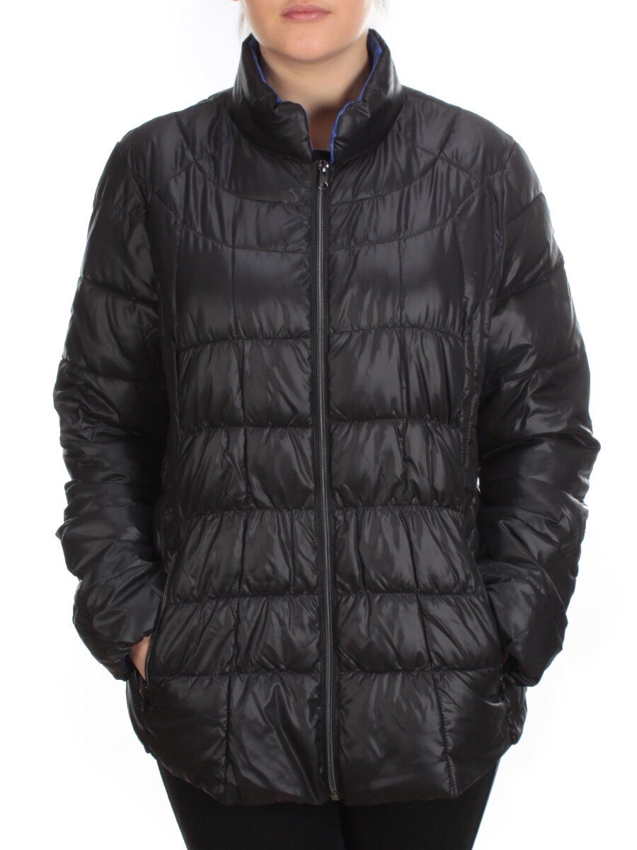 B-32 BLACK Куртка демисезонная женская NO NAME (50 гр. синтепон)
