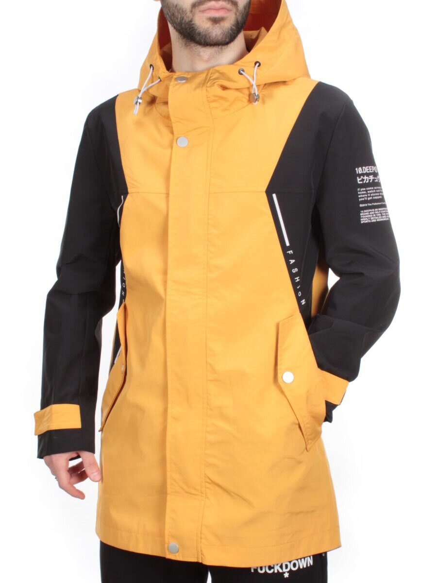 350 YELLOW Ветровка мужская FASHION (100% полиэстер)