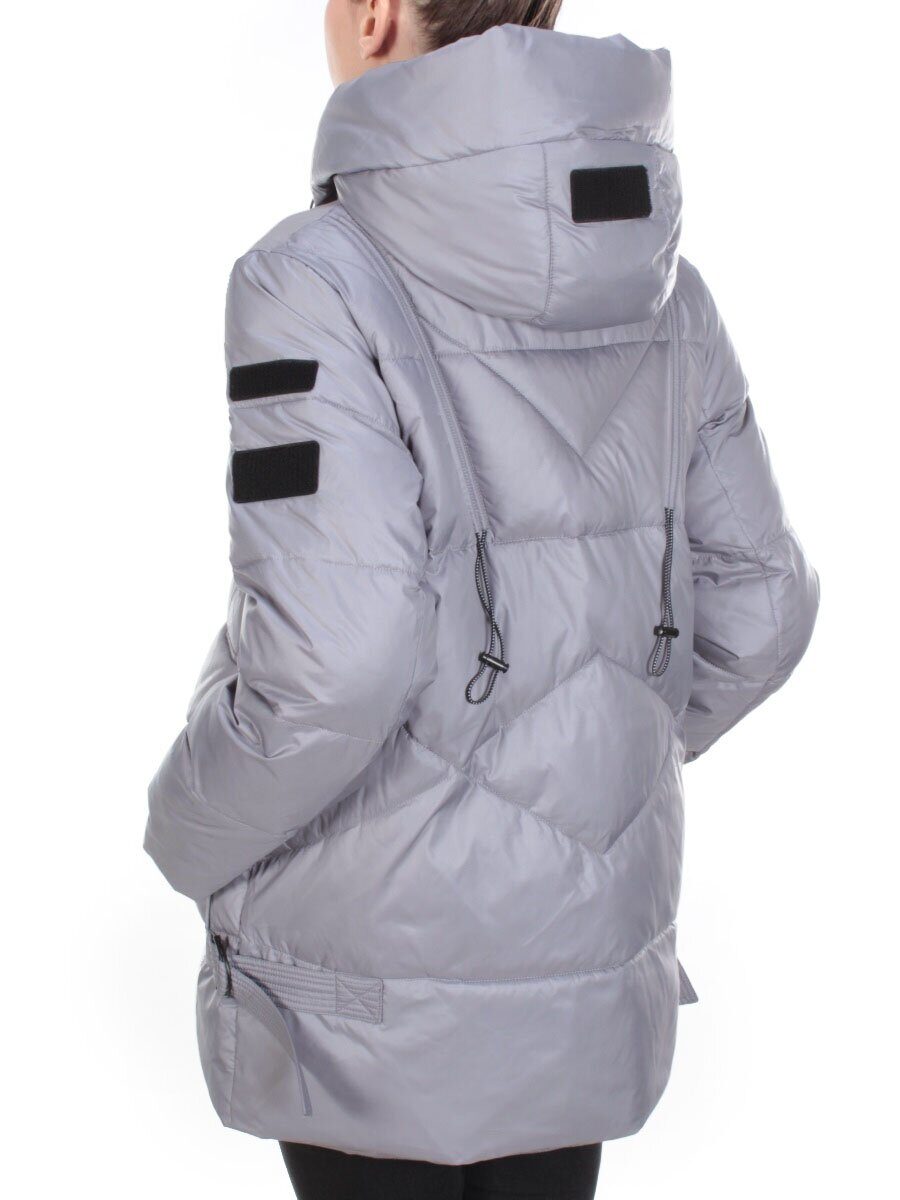 8912 GRAY Куртка зимняя женская CORUSKY (200 гр. холлофайбера)