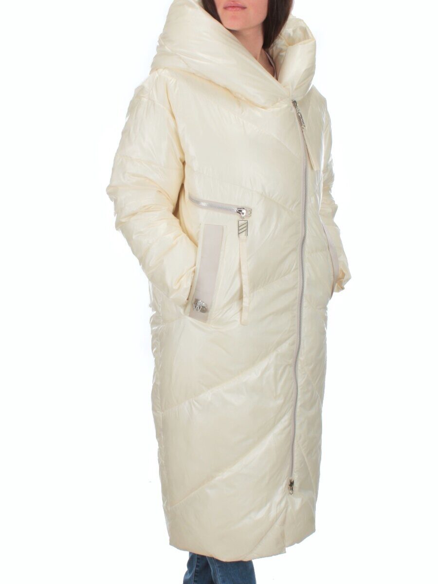 22-185 MILK Пальто зимнее женское (200 гр. холлофайбер)