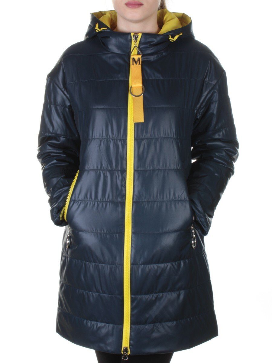 B19102 DK. BLUE Пальто демисезонное женское Aikesdfrs