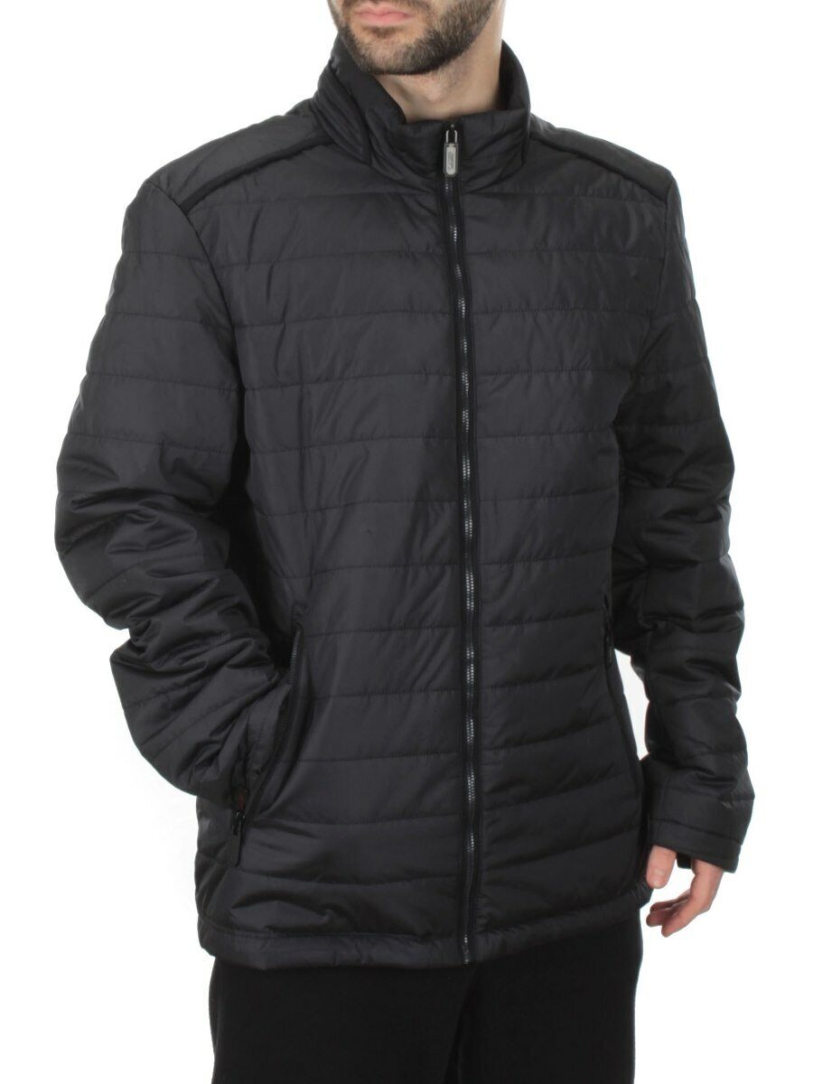 1520 DK. BLUE Куртка мужская демисезонная (80 гр. холлофайбер)