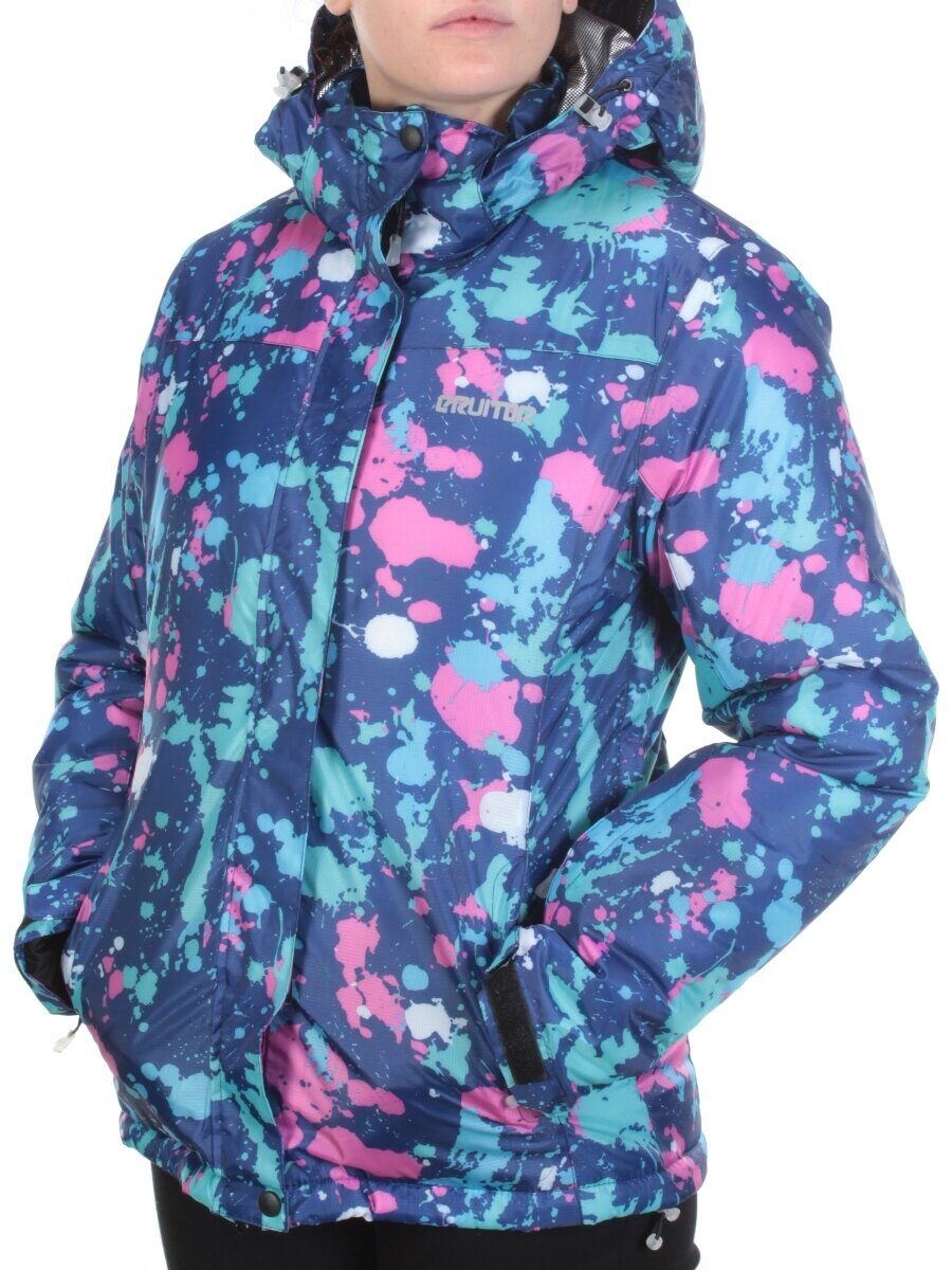 W1608-2 BLUE PRINT Куртка горнолыжная женская ERUITOR (100 гр. холлофайбера)