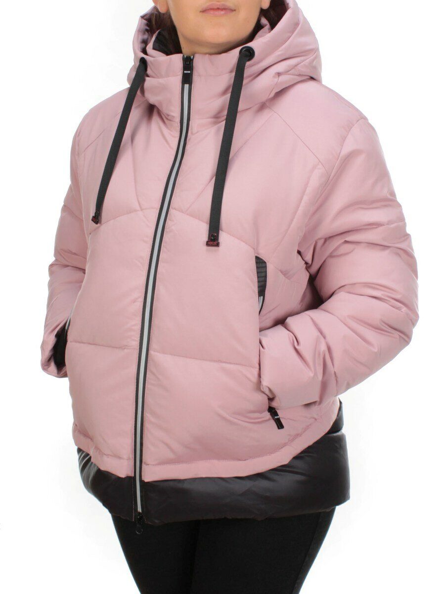 21068 PINK Куртка зимняя женская FLANCE ROSE (200 гр. холлофайбера)