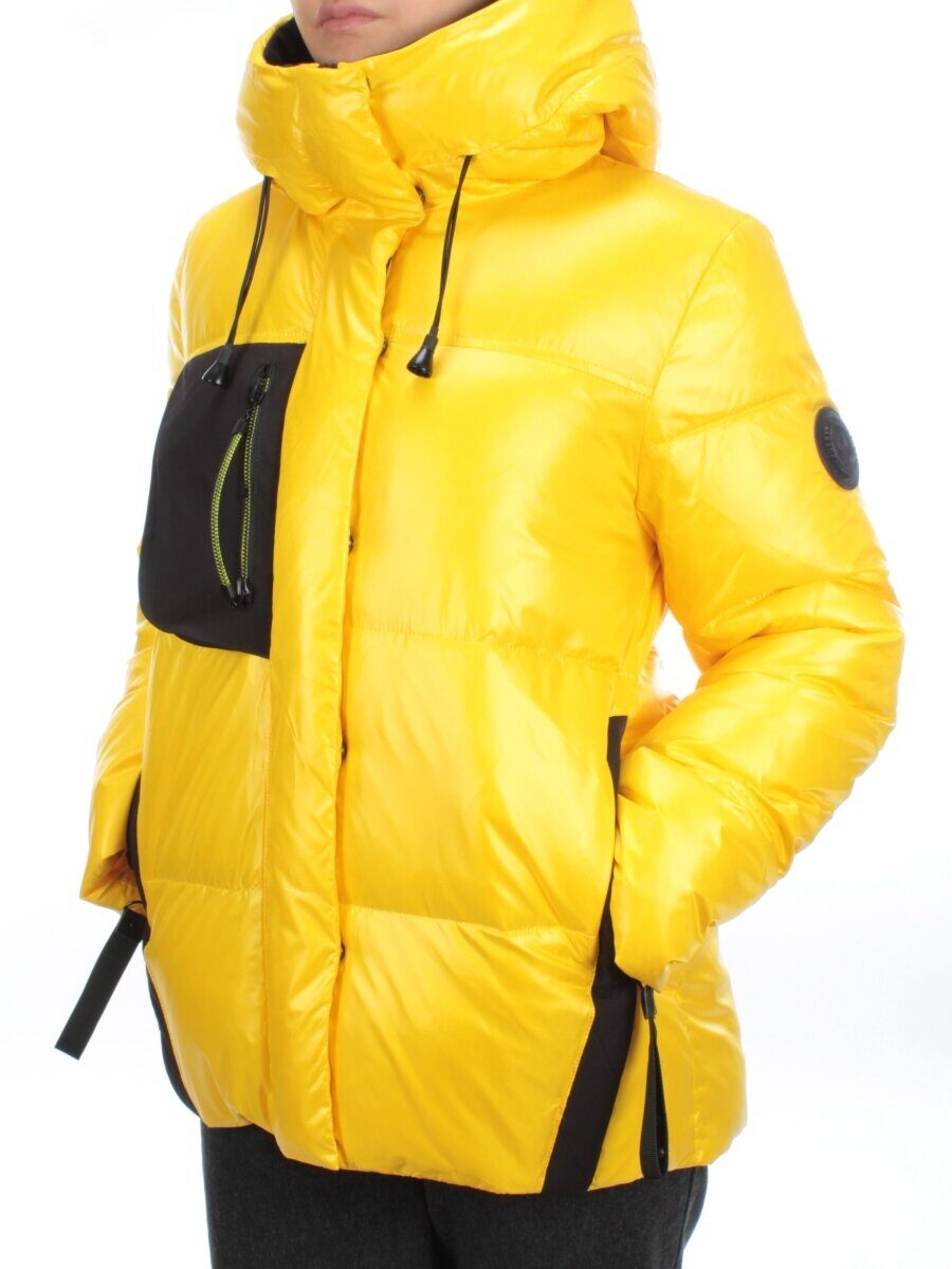 8329 YELLOW Куртка зимняя женская (200 гр. холлофайбера)