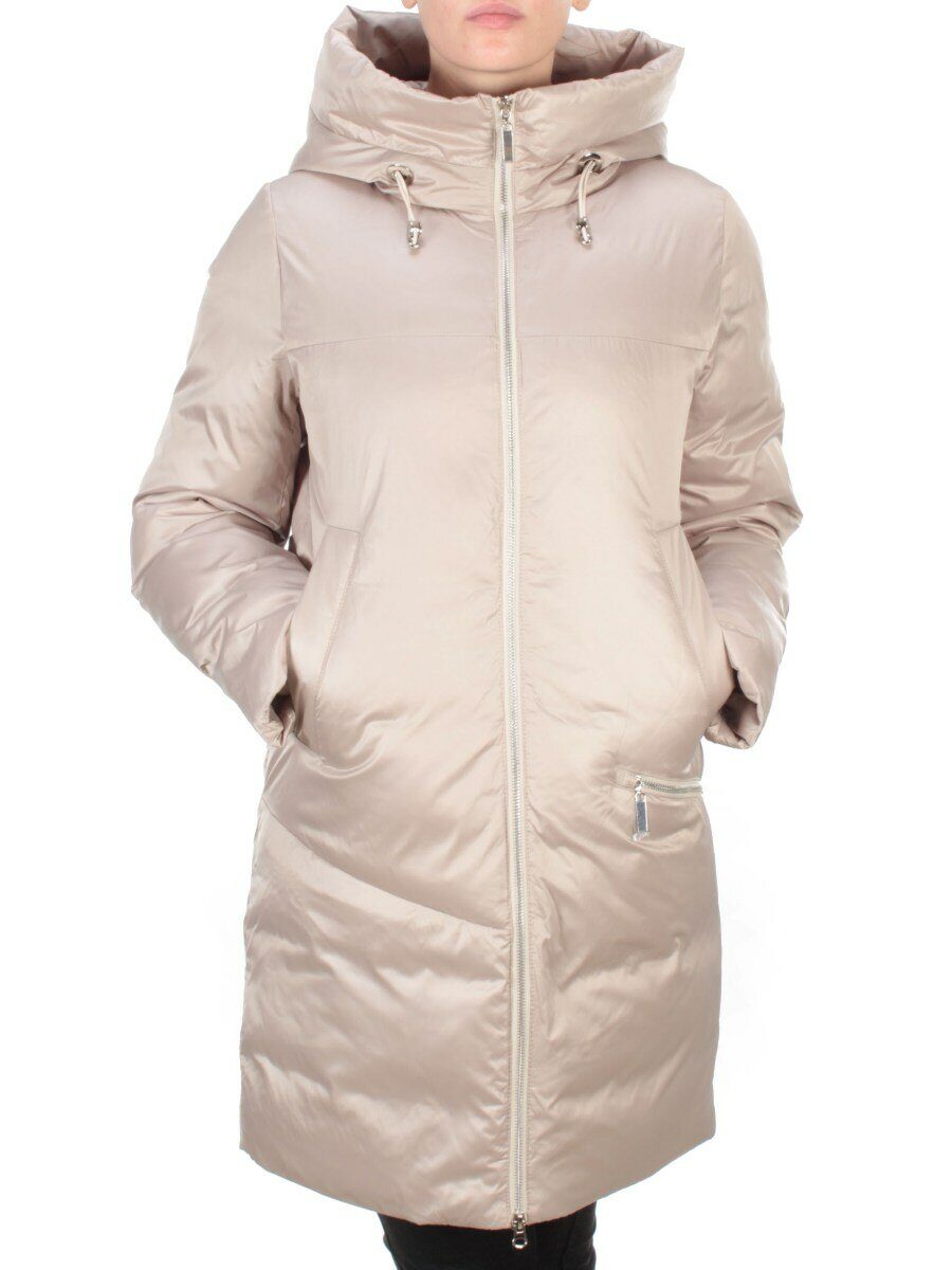 GWD21530P BEIGE Пальто зимнее женское PURELIFE (200 гр. холлофайбер)