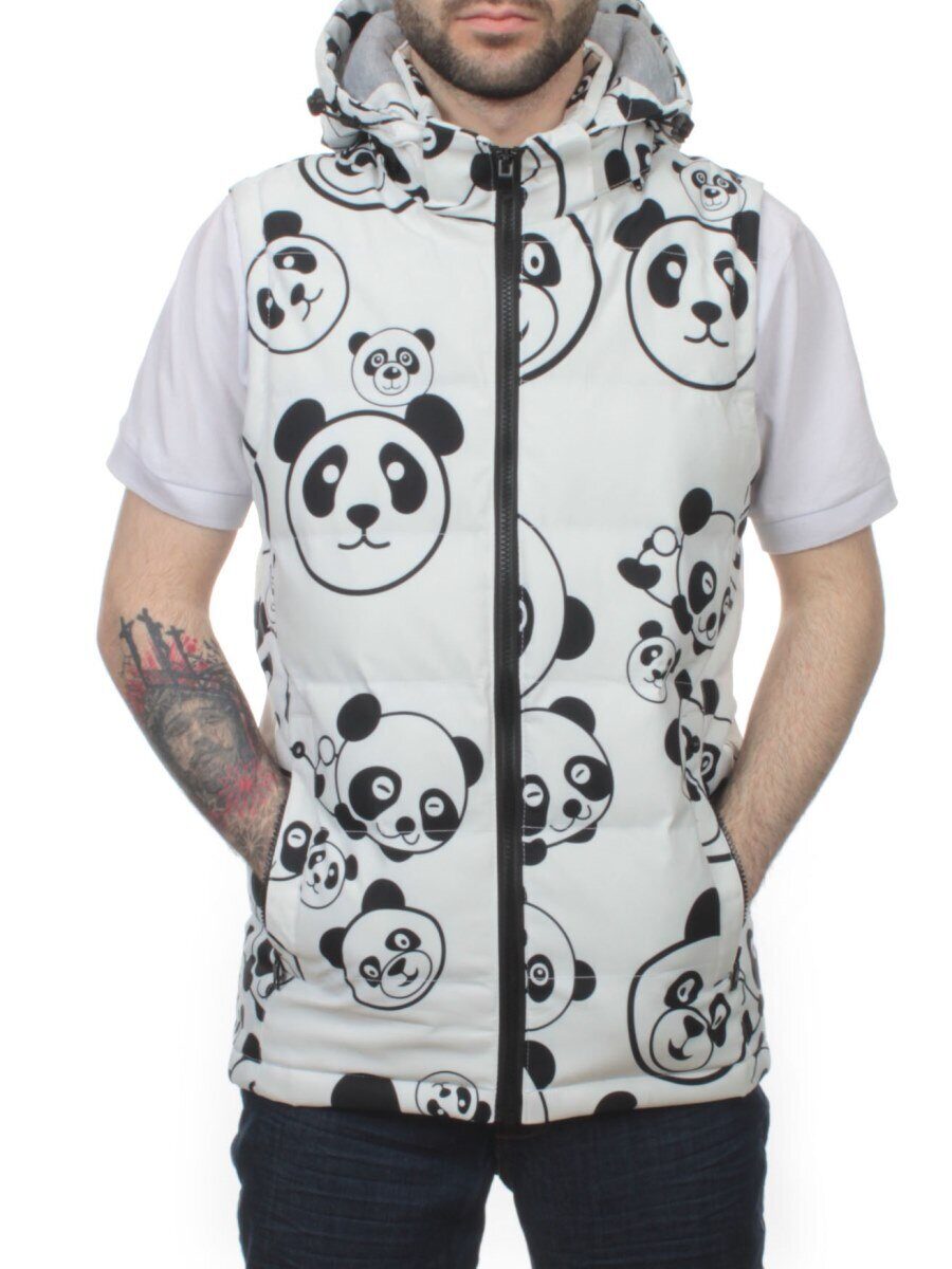 2120 WHITE Жилет мужской (100 гр. синтепон)