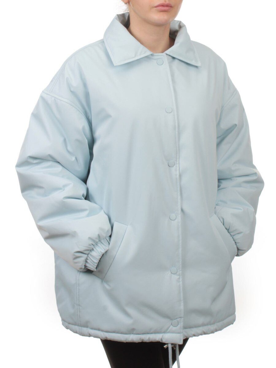 H24-216 LT. BLUE Куртка демисезонная женская (100 гр. синтепон)