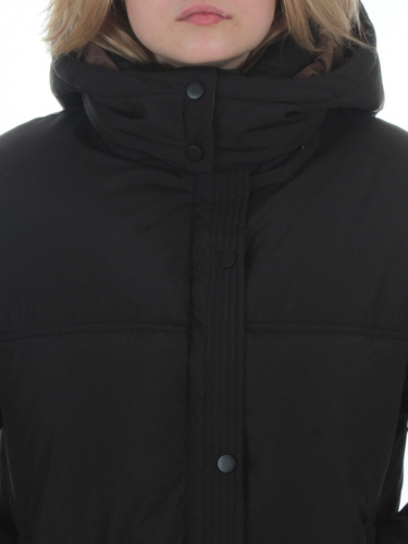 24-232 BLACK Куртка зимняя женская (150 гр. холлофайбер)