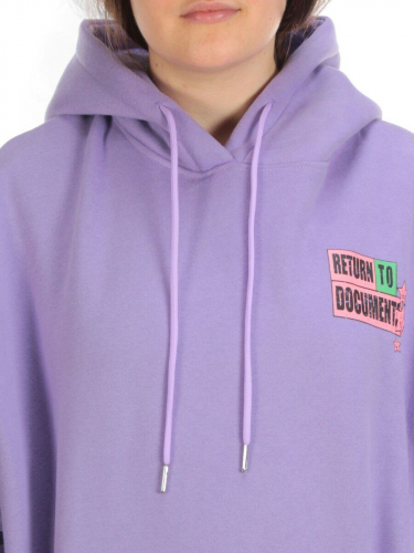 KD722 VIOLET Худи женское на флисе