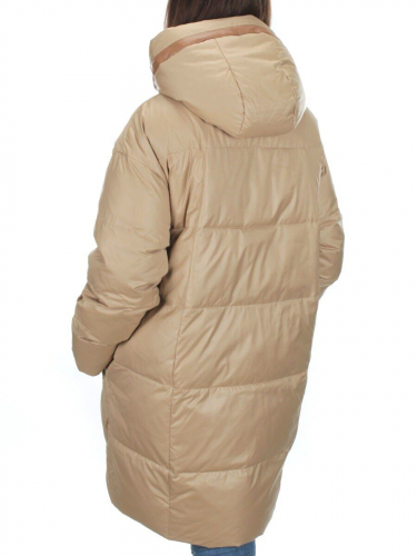 9782 BEIGE Куртка зимняя женская (200 гр. холлофайбера)
